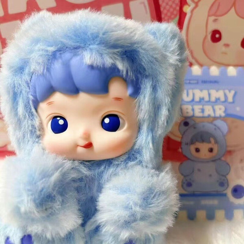 POPMART泡泡玛特小熊软糖系列毛绒公仔挂件盲盒盲袋潮玩玩具系列|undefined
