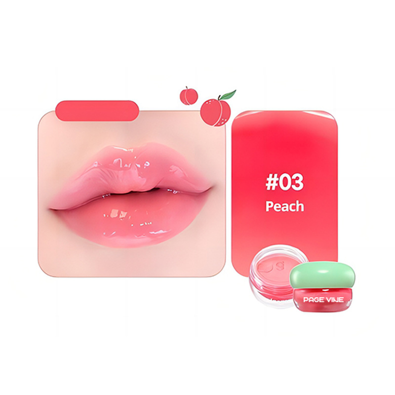PAGE VINE transfronteriza barra de labios de mermelada esmalte labial suave y humectante, esmalte labial blanqueador, mascarador labial