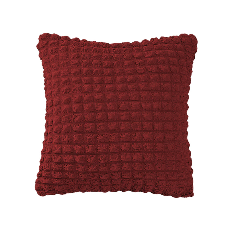 Transfronterizo seersucker funda de almohada moderna sala de estar minimalista sofá almohada personalizada sofá contraportada todo incluido al por mayor