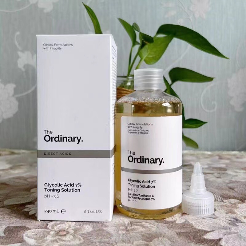 TheOrdinary果酸爽肤水7%甘醇酸乙醇酸化妆水去角质240ml代发批发|undefined