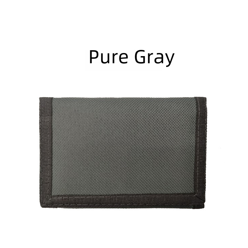 Folding Waterproof Men's Wallet With Chain And Anti-theft Design_voghion.com