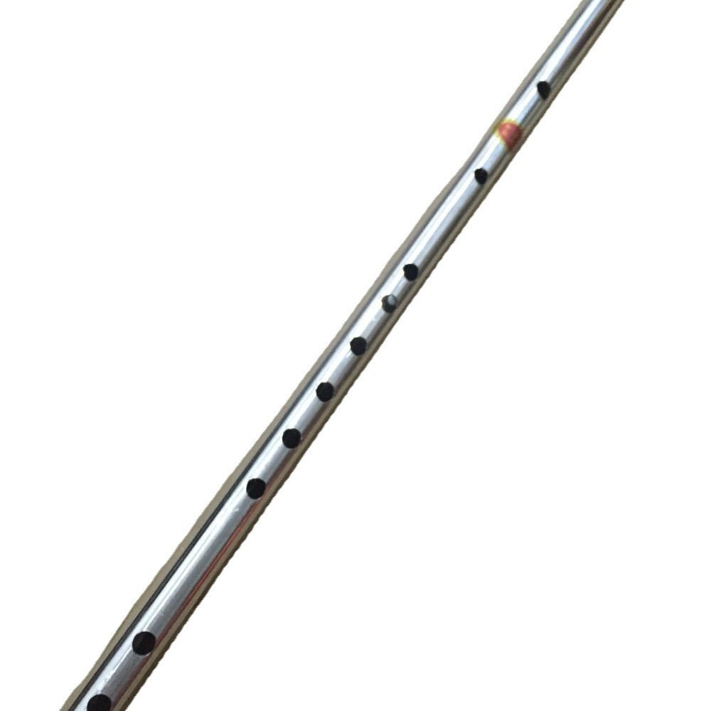 Engrosado 304 Acero inoxidable flauta a prueba de grietas y moho-prueba F-tono/G-tono flauta metal hierro flauta instrumento musical al por mayor