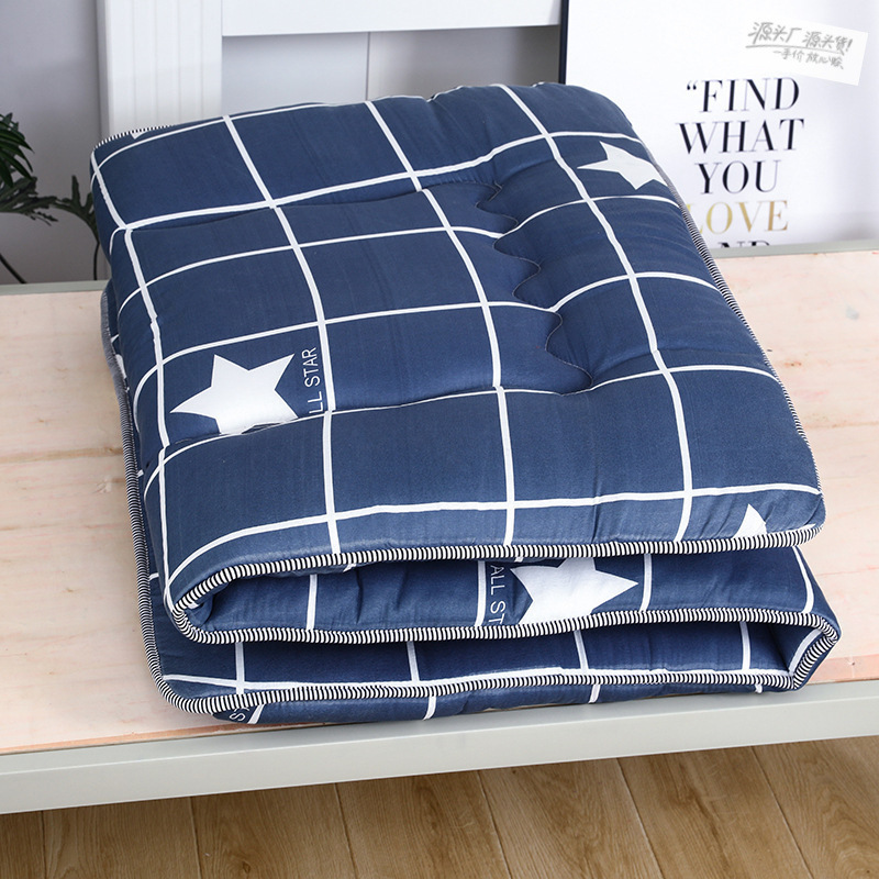 Thickened mattress for student dormitories, soft mattress for bunk beds and single beds, foldable for winter use in schools, Nantong mattress