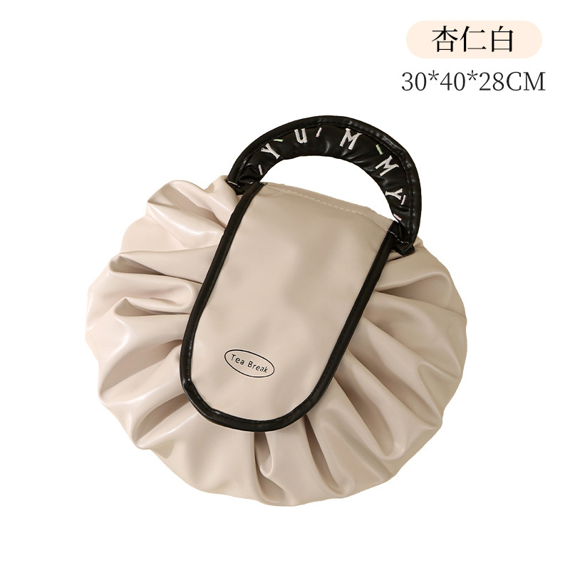 化粧品収納バッグ PU防水 洗面用具収納バッグ 厚手 旅行雑貨整理バッグ 大容量 防水|undefined
