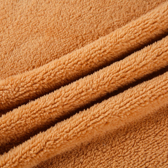 Fall/winter 180g single-sided cotton wool fabric plain warm particle wool fall/winter fashion lining toy plush cloth