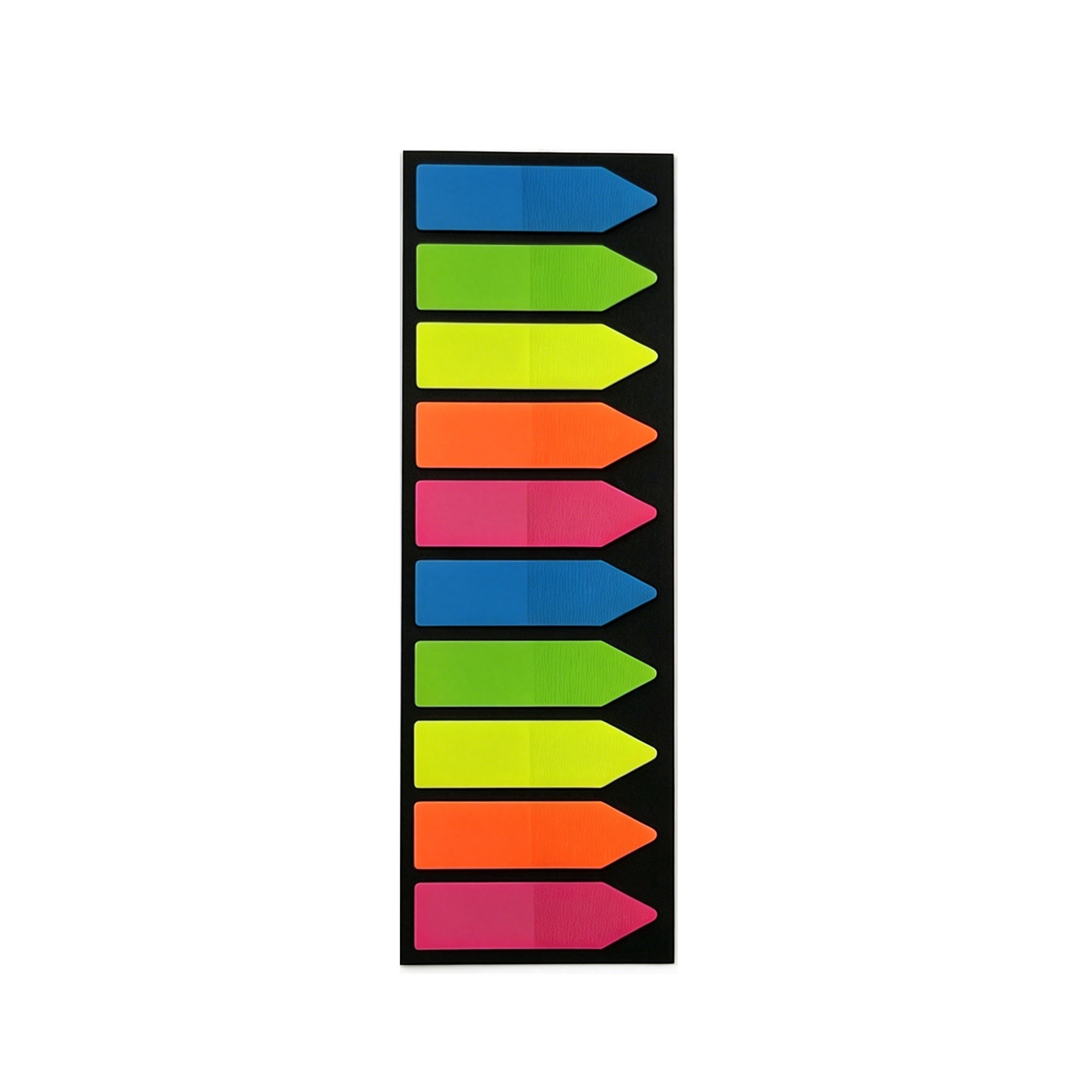 Notas adhesivas transparentes extraíbles de 10 colores, notas adhesivas impermeables para estudiantes, pegatinas de índice de colores Morandi de secado rápido, impermeables y de secado rápido