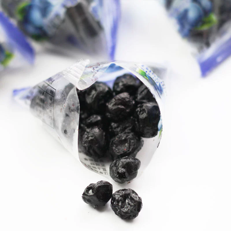 Daxinganling дикая сушеная черника оптом Северо-Восточная специальность сушеная черника целая коробка оптом треугольный небольшой пакет
