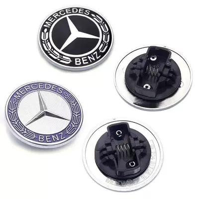 Mercedes-Benz Hood Emblem 57mm Decorative: Car logo
