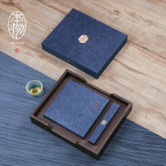 Hejing 357g tea cake box with tea knife direct supply Pu'er tea old white tea Tiandi cover tea packaging gift box
