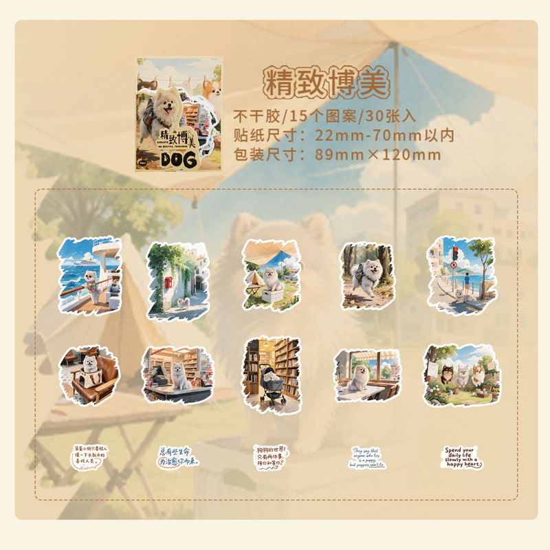 Paquete de pegatinas de pájaro italiano Mi cura, tema de dibujos animados lindo, material de cuenta manual, decoración de base, pegatinas de película de corte de paisaje