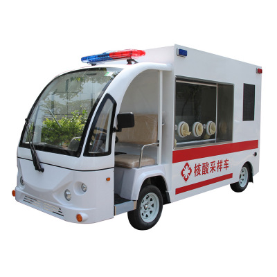 疫情核酸檢測采樣車醫護人員更舒適方便三個窗口流動核酸采樣車