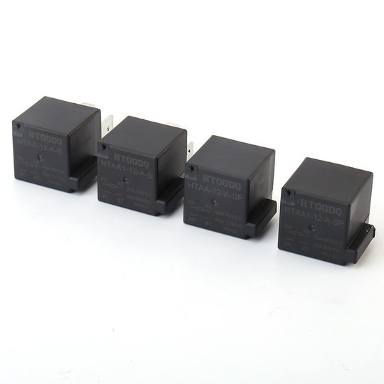 Factory direct selling HTOODQ strong magnetic arc extinguishing automotive relay HTAA HTAA1 80A 40A