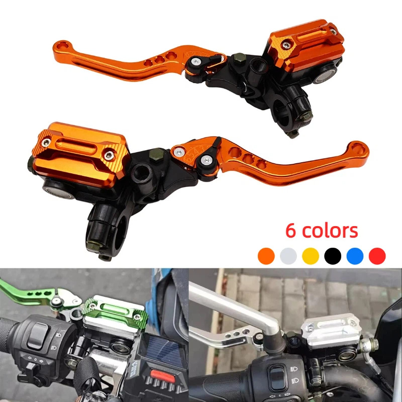 Motorcycle Modified Cnc Aluminum Alloy 7/8 Adjustable Brake Master Cylinder Hydraulic Clutch Pump Assembly Disc Brake Pump