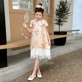 古风绣花团扇搭配汉服成人儿童拍照走秀跳舞扇宫扇中国风古典扇子