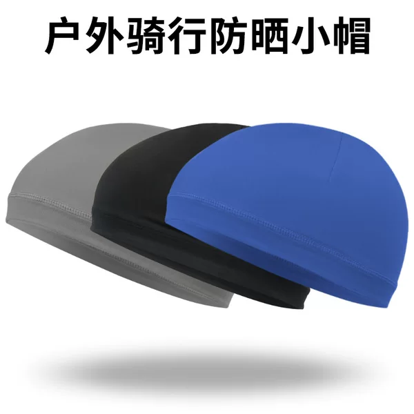 Cross-border Hot Sale Summer Thin Sports Riding Cap Sweat Absorbing Breathable Quick-drying Cap Outdoor Helmet Lining Hat