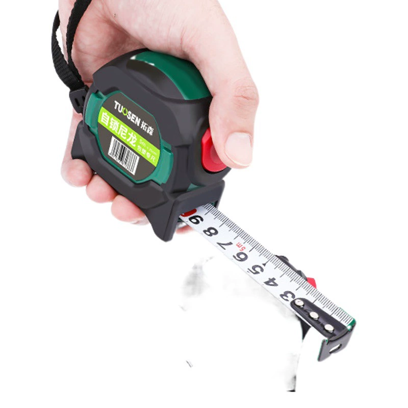 Рулетка Tuosen Mini 5m Оптовая продажа 5м Прочная самоблокирующаяся стальная рулетка Рулетка из нержавеющей стали в коробке