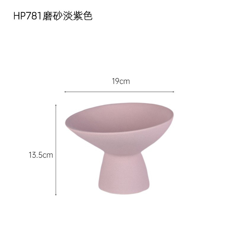 INS moderno minimalista jarrón de cerámica decoración del hogar flor seca arreglo floral decoración salón comedor Mesa decoración floral