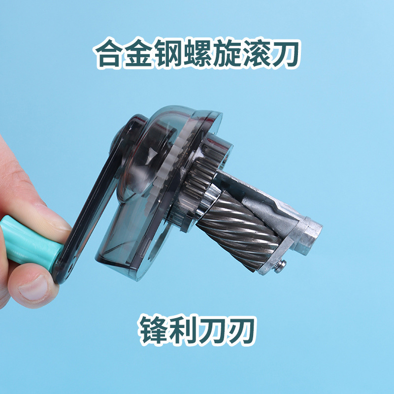 中华便携式手摇多功能卷笔刀文具小巧耐摔自动削笔学习用品批发|undefined