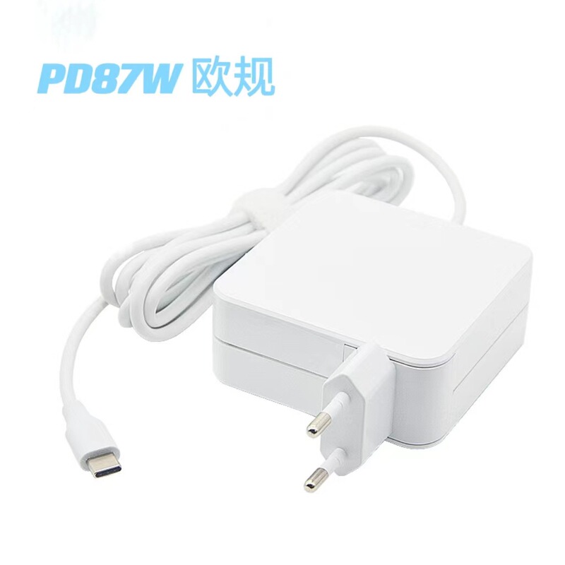PD charger 87W TYPE-C power adapter fast charge for Apple laptop notebook