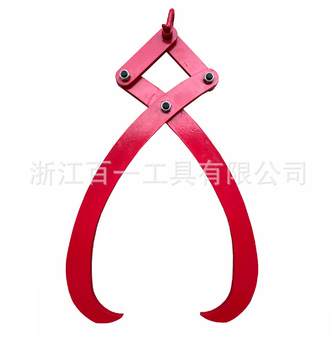 20英寸原木起重钳原木起重钳旋转拖曳钢钳原木提升伐木林业工具