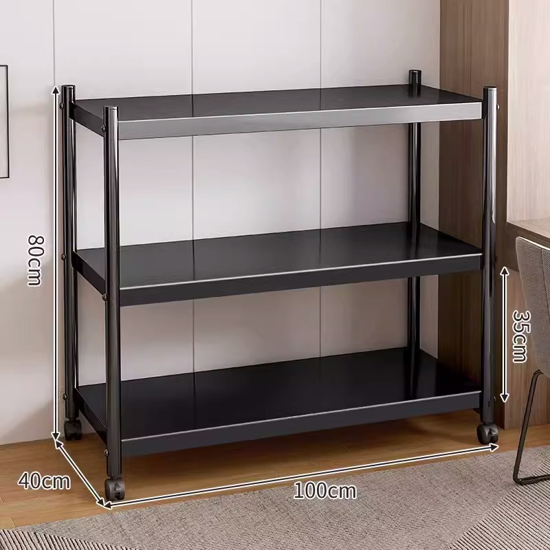 길이 100 깊이 40 높이 80CM [3 층 보드]]