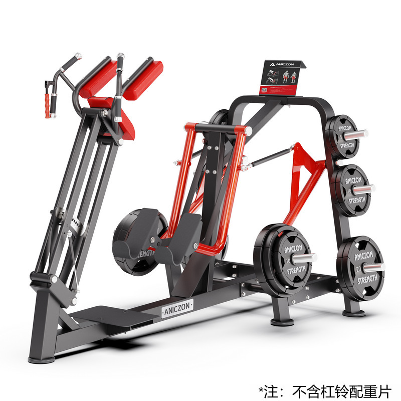 panatta器械帕纳塔健身器材钟摆深蹲训练器铁馆分动式45度倒蹬机|undefined