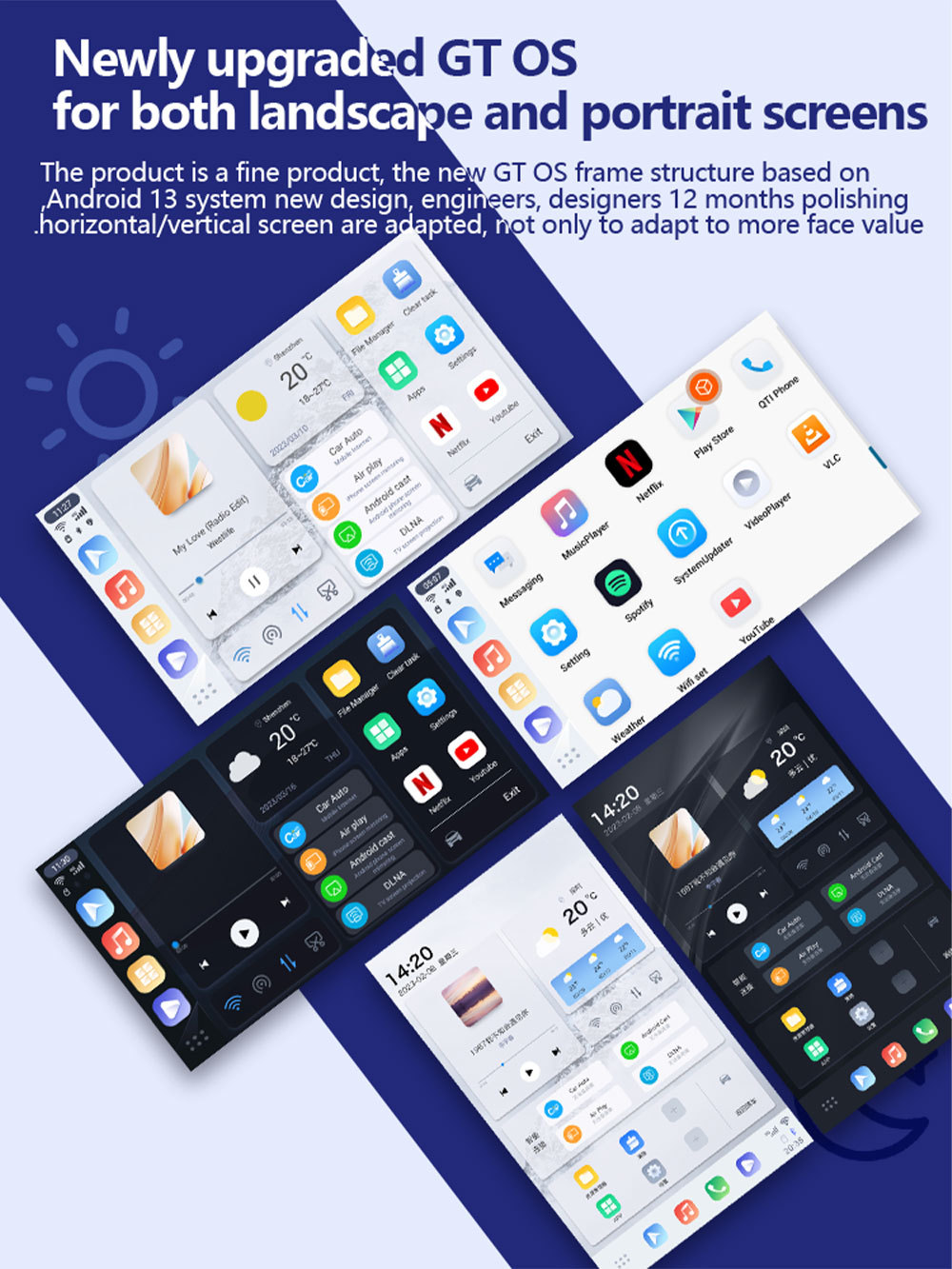 Cross-Border Carplay Box Wired to Wireless Carplay Android Box Android Auto Qualcomm 6125 Android