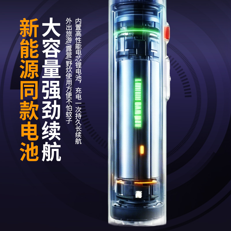 Mayorista luz violeta atrapador automático de mosquitos tipo recargable mosquito eléctrico 2 en 1 mosquito lámpara de choque eléctrico mosquito matador doméstico mosquito matador