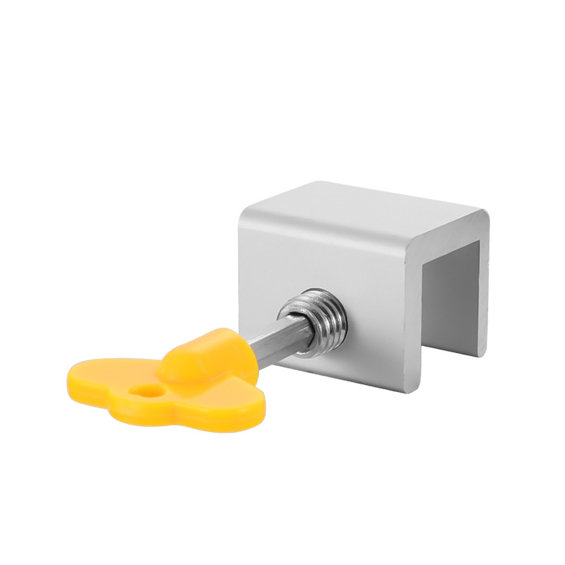 Punch-libre tapón de ventana de acero inoxidable de bloqueo de ventana de aleación de aluminio puerta corredera de los niños de protección artefacto seguridad antirrobo