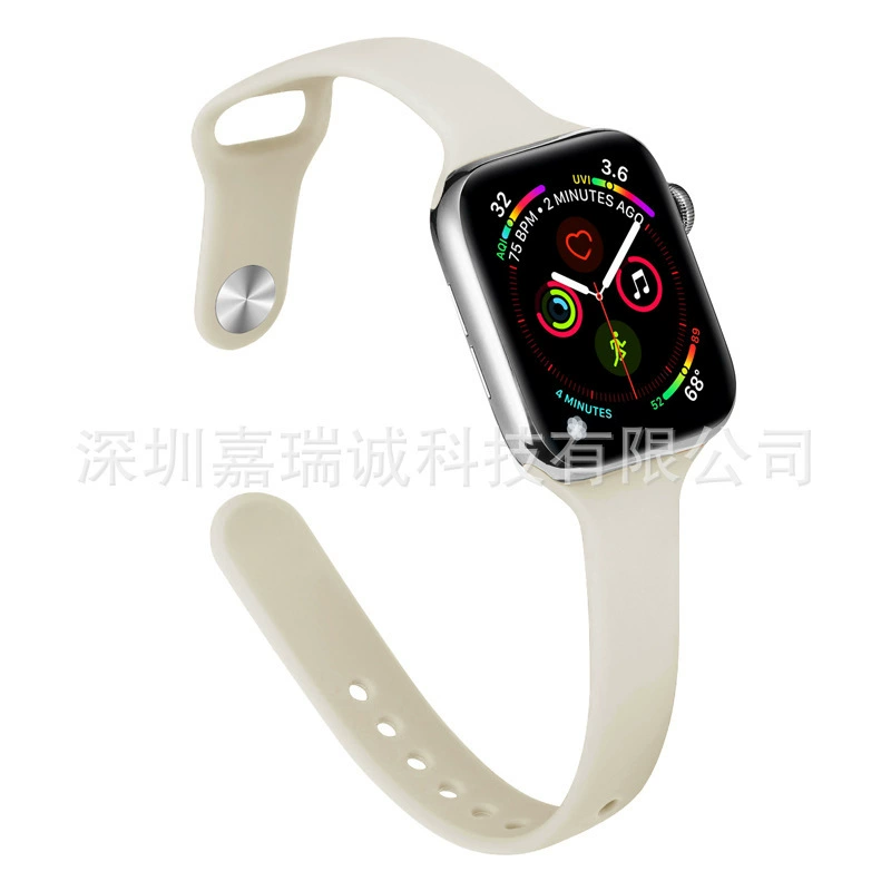 Универсальный силиконовый ремешок для часов Apple, для контроля веса