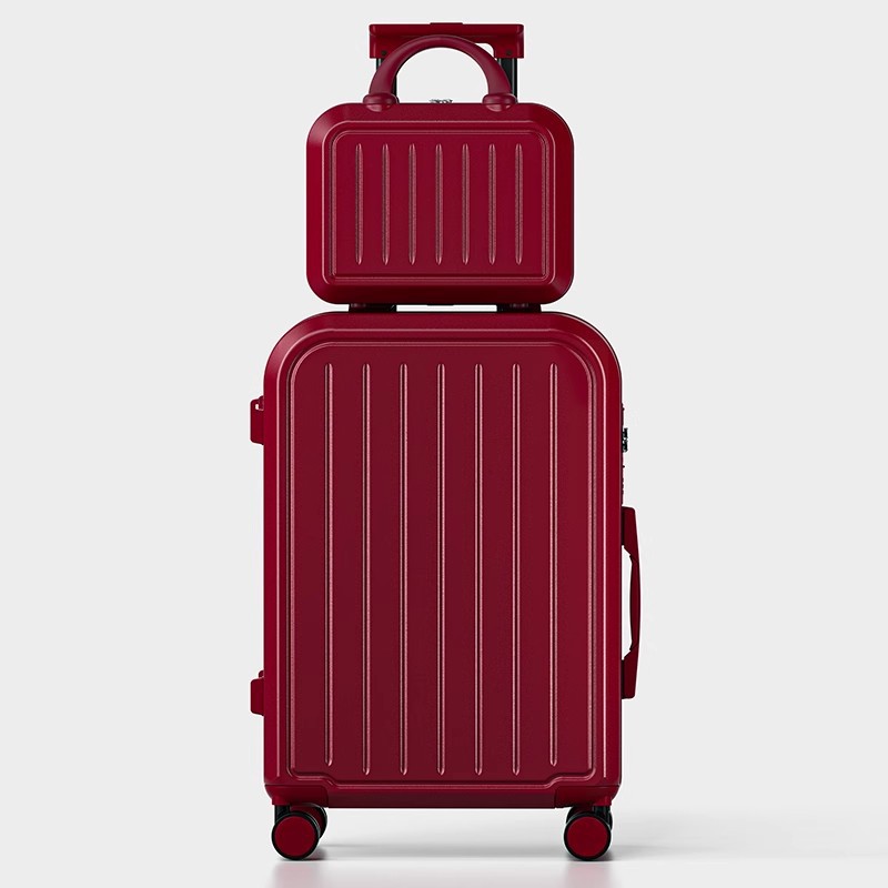 Burgundy [mother and child]