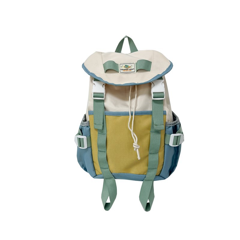 Mochila coreana de moda para niños y niñas, estilo occidental, mochila escolar de escuela primaria de gran capacidad, mochila para niños con cordón de moda nueva