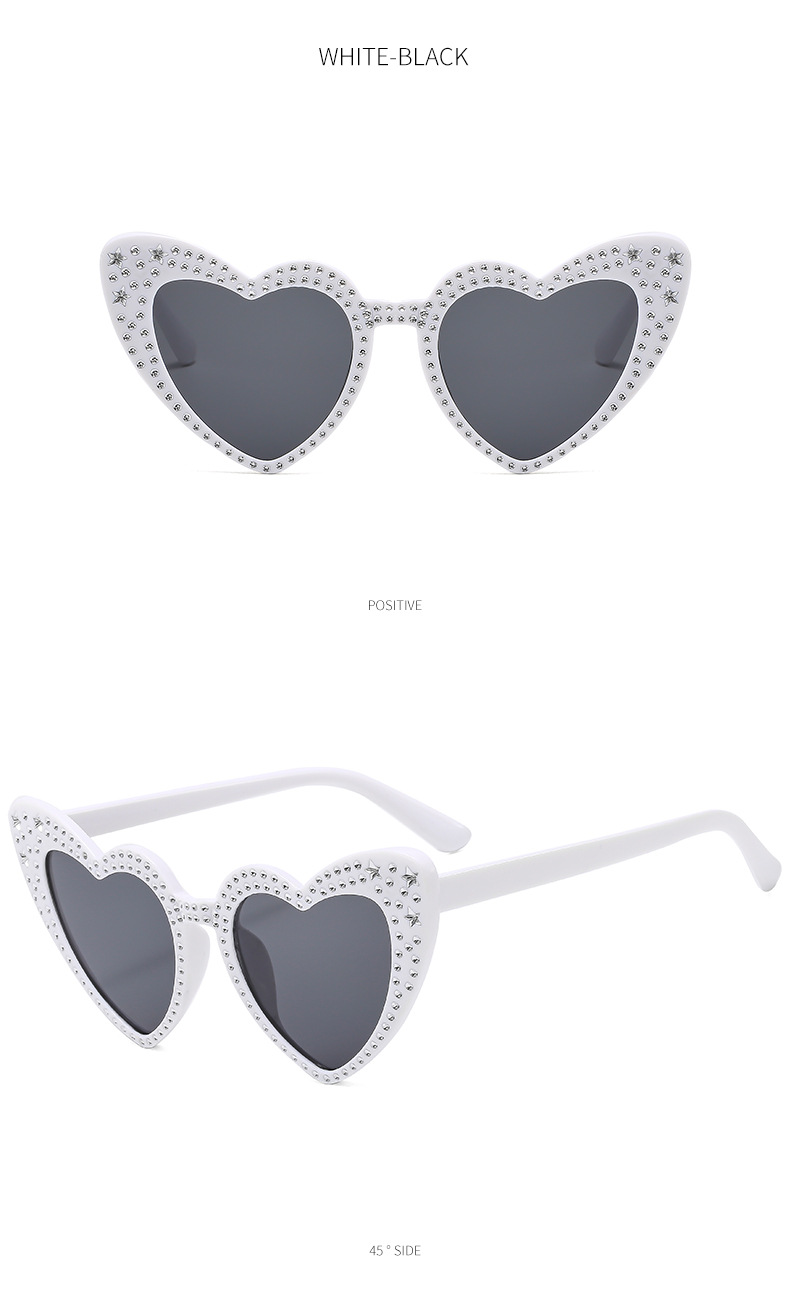 Occhiali da sole a cuore per donna eleganti con strass alla moda_voghion.com