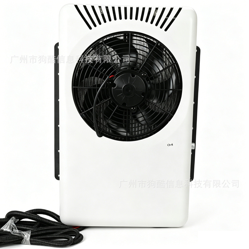 Vehicle-Mounted Electric Rooftop Air Conditioner, Split-Type Single Cooling Model, 12V/24V, for Trucks, Rvs, and Construction Vehicles, Parking Air Conditioner