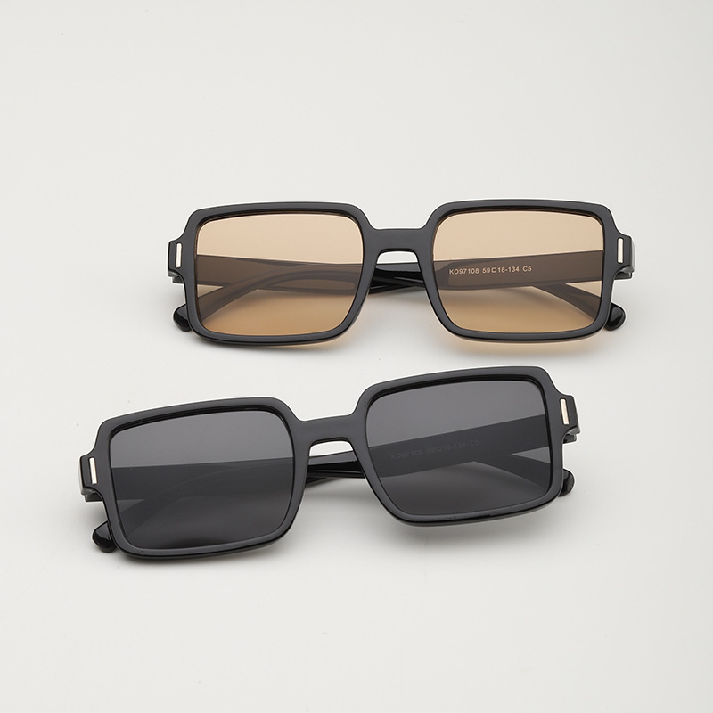55g Weight Full Frame Glasses Structure Sunglasses Classification Ac, UV400 Protection Lens Material Elegant Basic Leopard Ac UV400 Protection Square Full Frame Women's Sunglasses