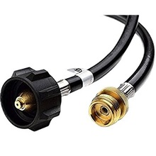 珠江牌5ft丙烷瓦斯管连接管QCC1CGA600接头1.5m高压管pvc管