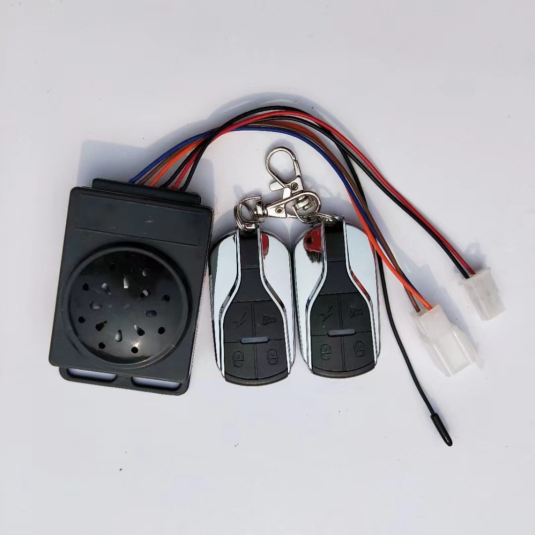 Electric tricycle anti-theft alarm battery 48V60V72V remote start lock motor one-key start