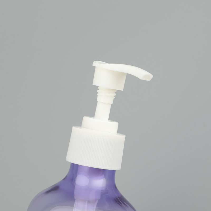 PET圆肩洗发水瓶身体乳液瓶润肤沐浴露分装按压式分装瓶
