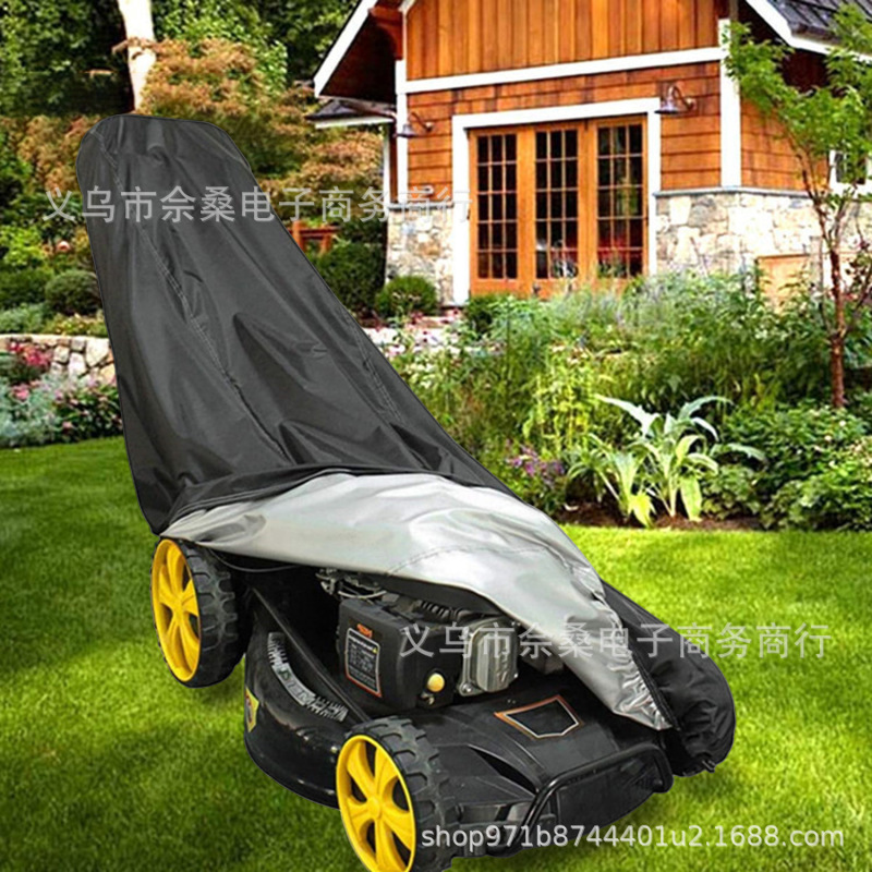 210/420D Outdoor Hand-Push Lawn Mower Dust Cover, Rainproof, Sunshade, Anti-Uv, Snowproof, Sun Protection Lawn Mower Cover 210/420D Outdoor Hand-Push Lawn Mower Dust Cover, Rainproof, Sunshade, Anti-Uv, Snowproof, Sun Protection Lawn Mower Cover