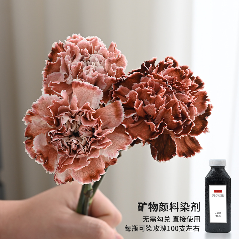 Spray de flores agente de color pintura en aerosol Internet celebridad hielo azul protección del medio ambiente a base de agua floral pintura en aerosol colorante agente de color en aerosol colorante
