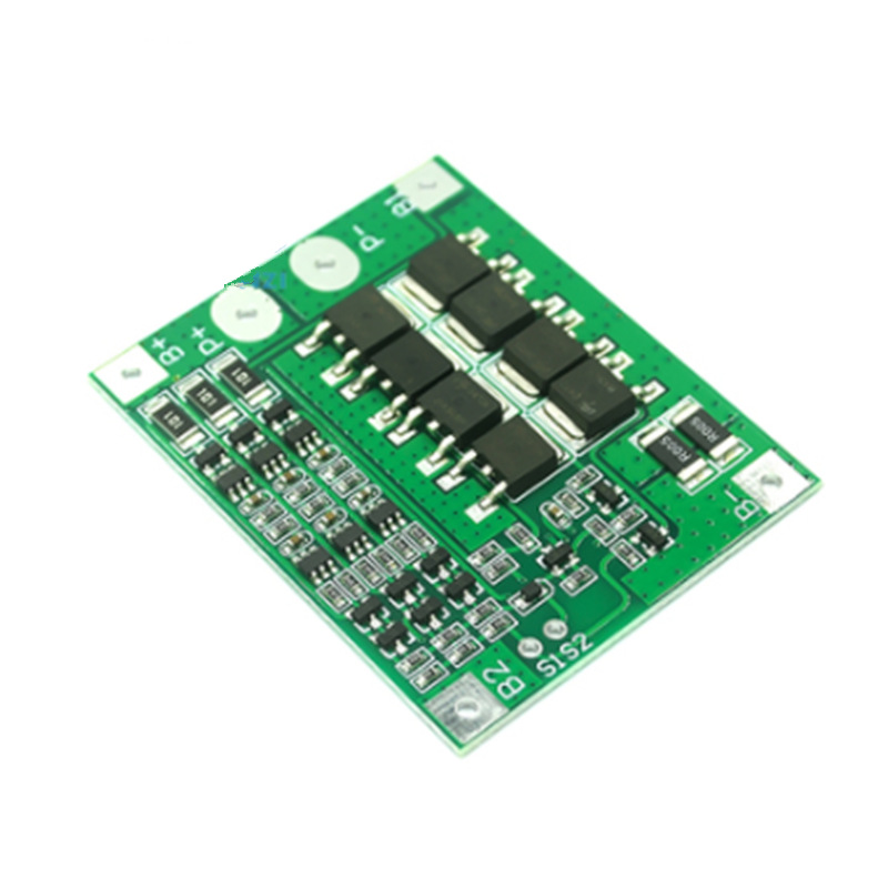 3串12V18650锂电池保护板 11.1V 12.6V带均衡25A过流过充过放保护