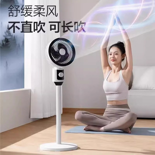 Floor-Standing Dual-Purpose Air Circulation Fan, Floor-Standing Fan, Three-Speed Adjustable Floor-Standing Fan, Household Four-Season Fan, Low-Noise Small Electric Fan
