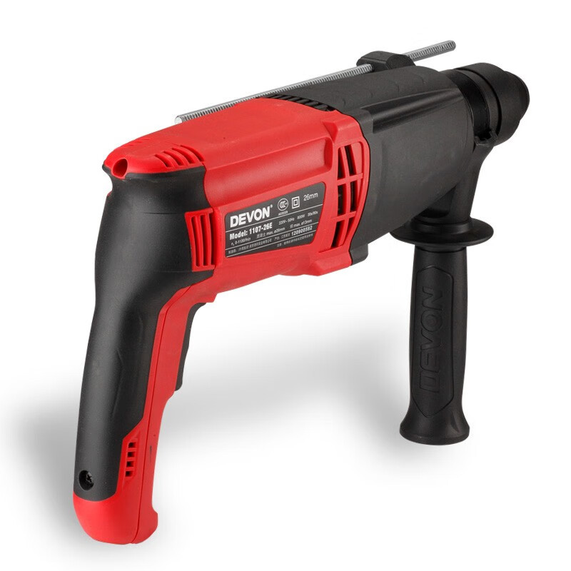 Pico grande con martillo eléctrico ligero multifuncional de 26 mm taladro eléctrico taladro de martillo 1107 herramienta industrial 110