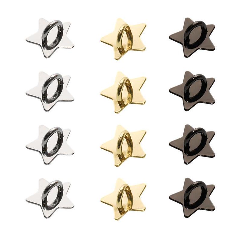 Phone Pendant Hook Mobile Phone Finger Ring Star Shape Phone Holder Adhesive Metal Phone Finger Ring Holder Ring