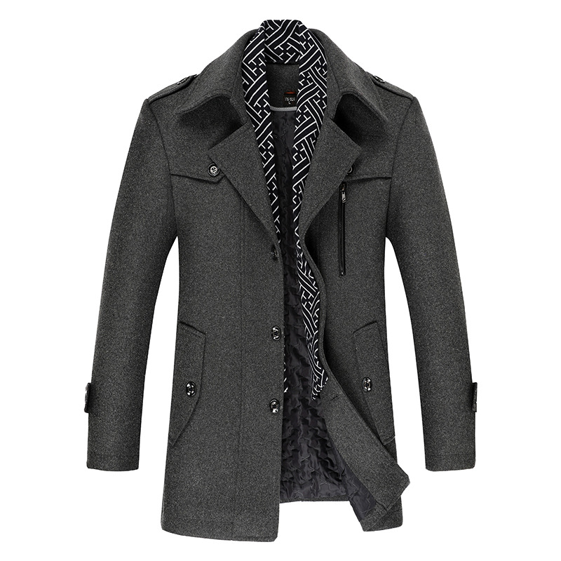 Woolen coat