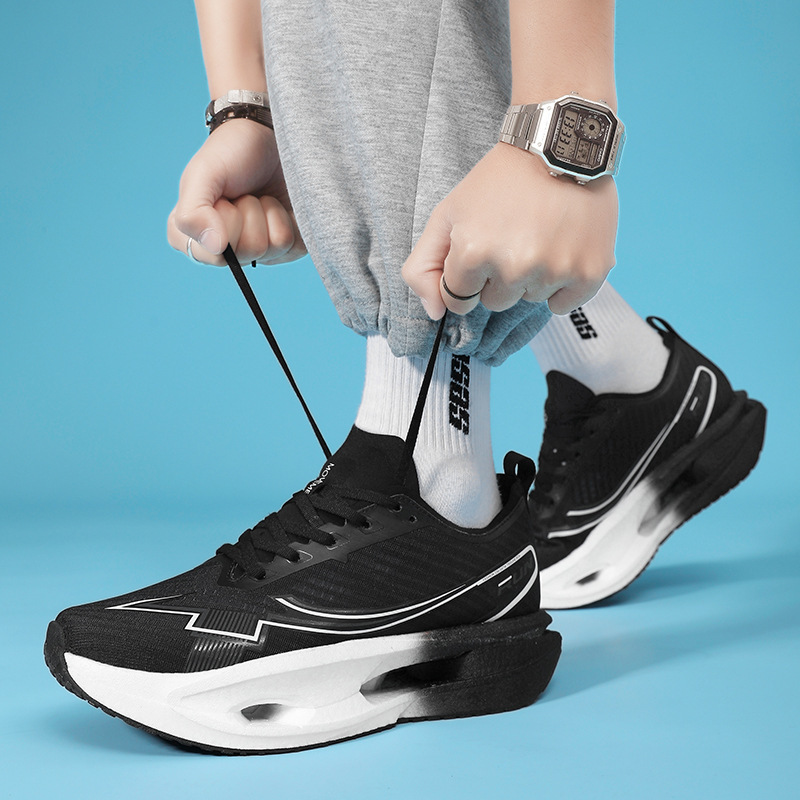 Factory Direct Sales Summer Breathable Mesh Shoes for Teenagers Popcorn Ultra-Light Soft-Soled Running Shoes Trendy Versatile Men's Shoes Factory Direct Sales Summer Breathable Mesh Shoes for Teenagers Popcorn Ultra-Light Soft-Soled Running Shoes Trendy Versatile Men's Shoes