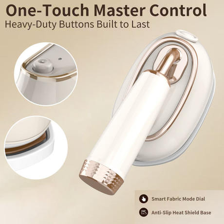 Steam brush hand-held ironing machine rotary electric iron ironing machine wet and dry folding machine cross-border mini iron