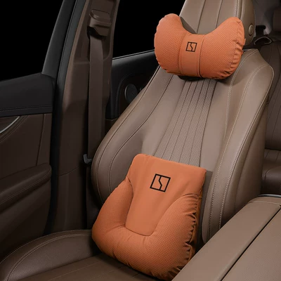 Seasons: Headrest - headrest-and-lumbar-support-ocher-brown