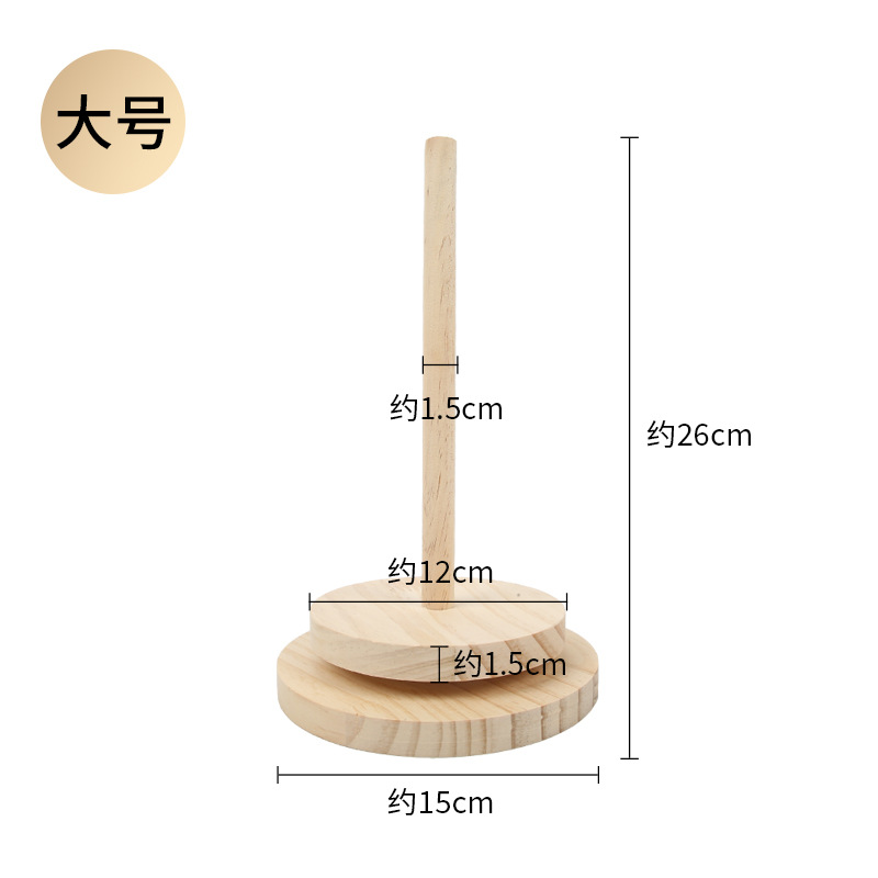 Herramienta auxiliar de tejido manual desmontable marco de eje giratorio de lana portátil bobina de plástico de lana