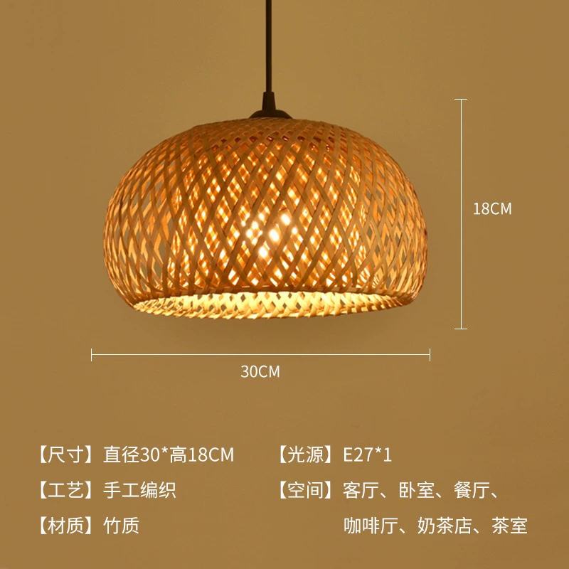 Lights, coffee ceiling lamp for living room, retro pumpkin lantern for hotel, style